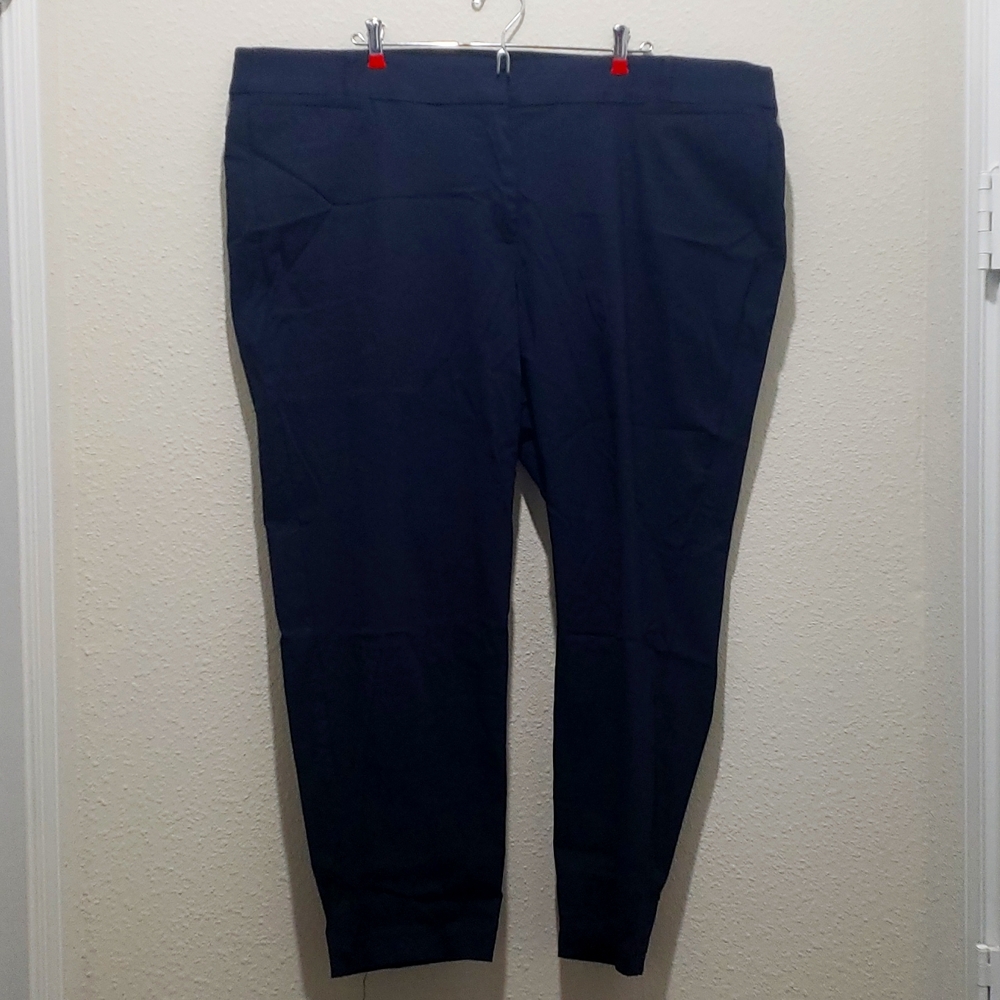 Lane Bryant Navy Blue dress slacks size 26.